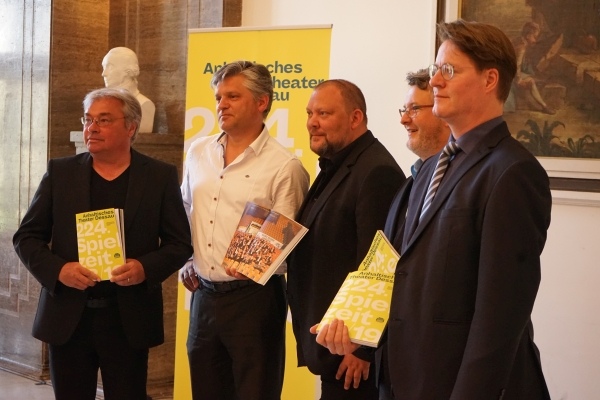 Die künstlerischen Leiter des Anhaltischen Theaters