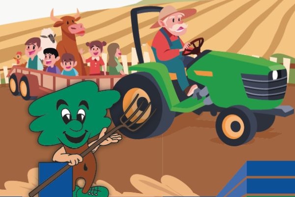 Motiv zum Kinderfest der Wohnungsgenossenschaft Dessau