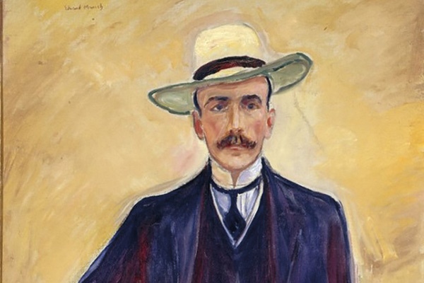 Abb.: Harry Graf Kessler, Porträt von Edvard Munch (1906)