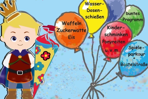 Plakatmotiv zum Zuckertütenfest